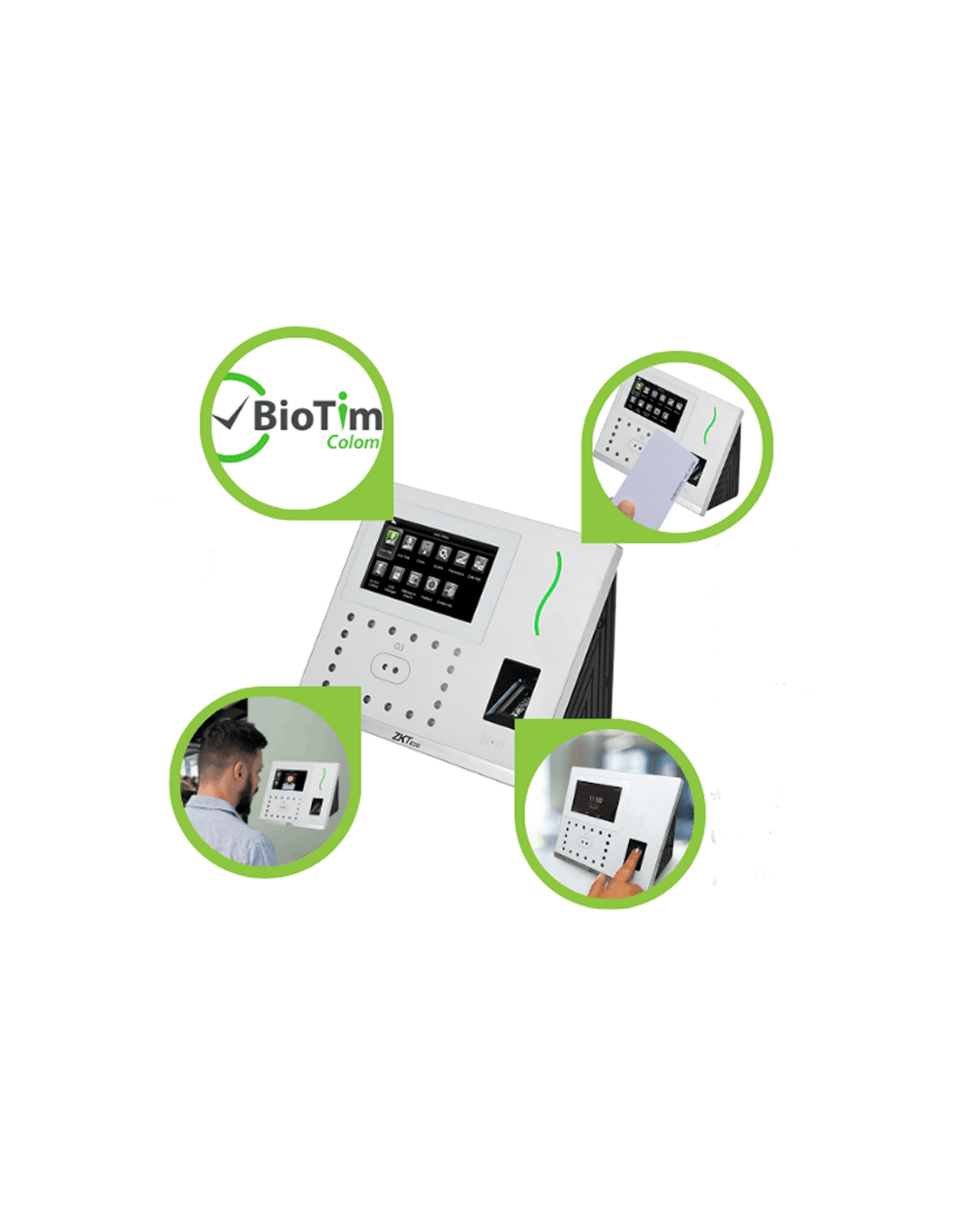 G3 teminal multi biométrica para gestión de asistencia y control de acceso