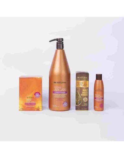 Combo de tratamiento reparador capilar con argan