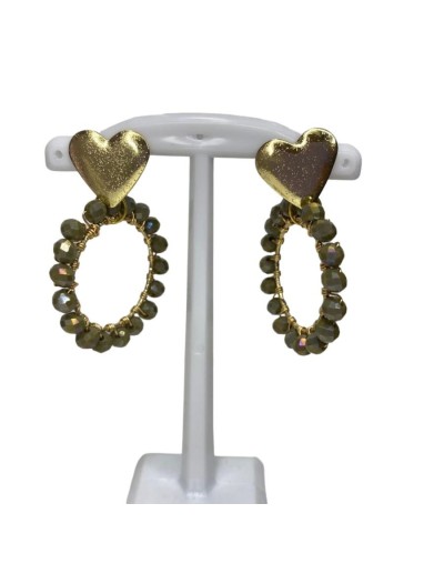 Pendientes corazón