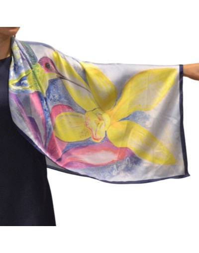 Pañoleta mariposa paisa 90 x 90 cm