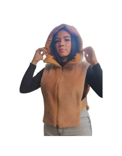 Chaleco peto impermeable doble faz color amarillo
