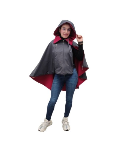 Capa impermeable  forrada en algodón  