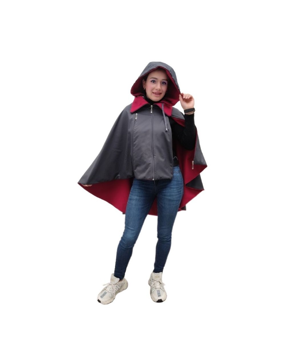 Capa impermeable  forrada en algodón  