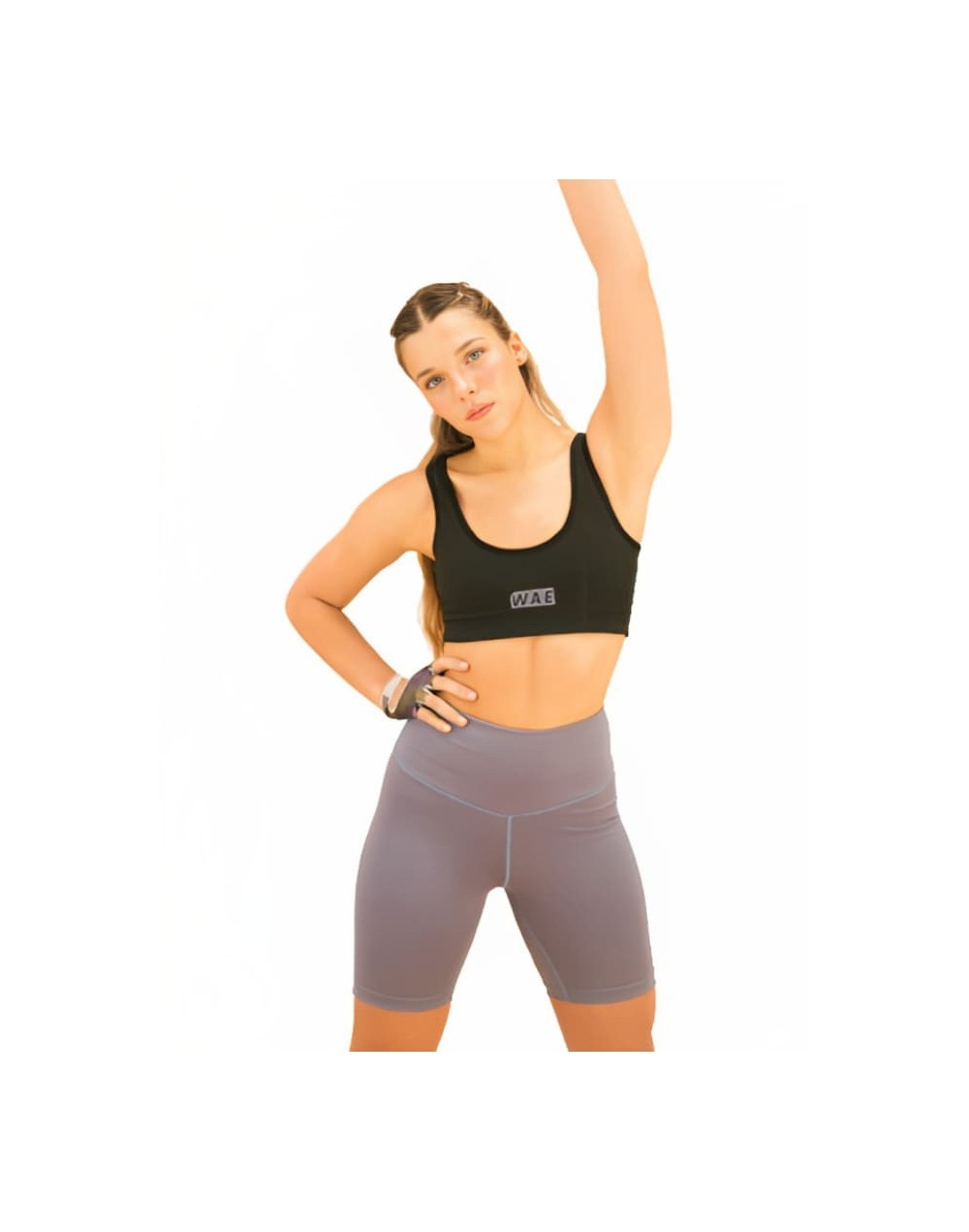 Top deportivo urano negro