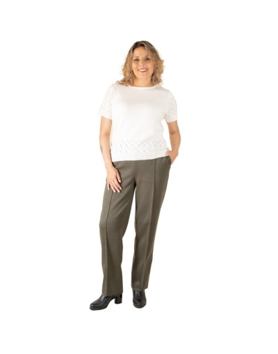Pantalon de lana para mujer
