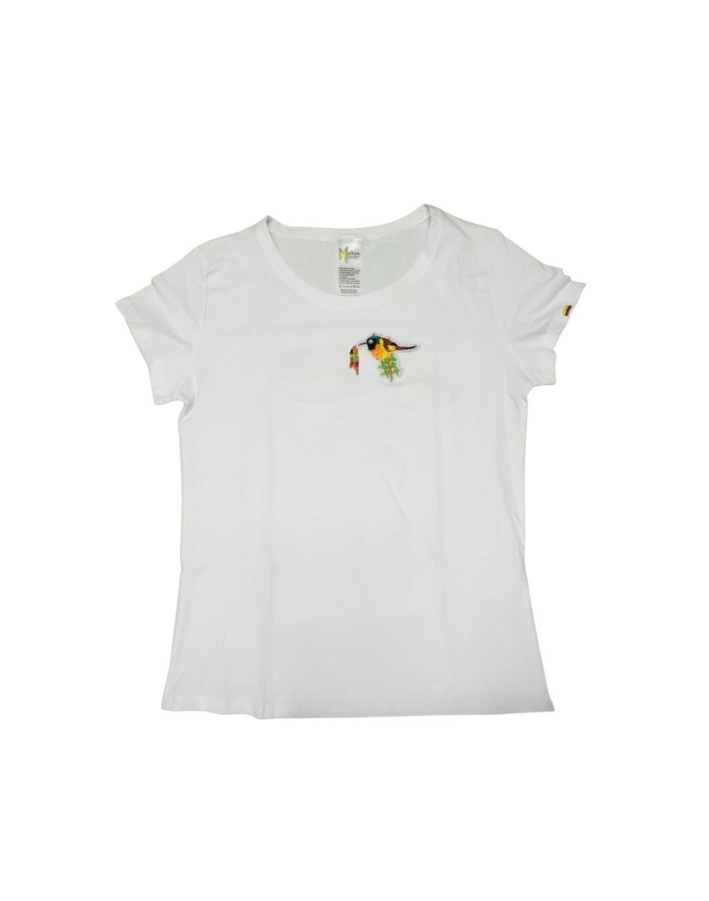 Camiseta pajaro festivo