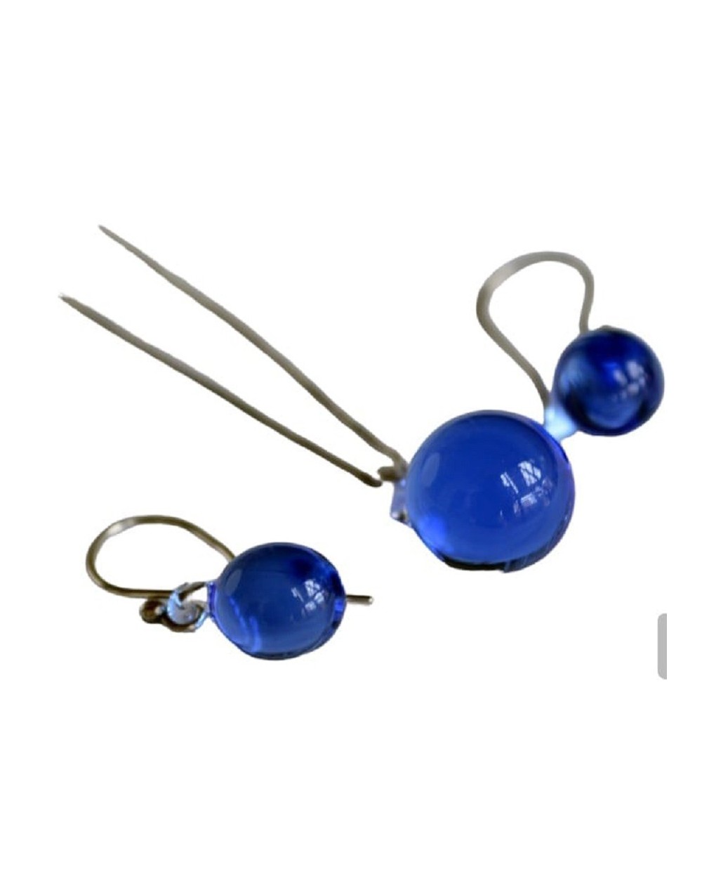 Juego aretes y collar colección agua