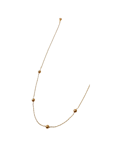 Collar balines gold