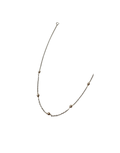 Collar perla gold