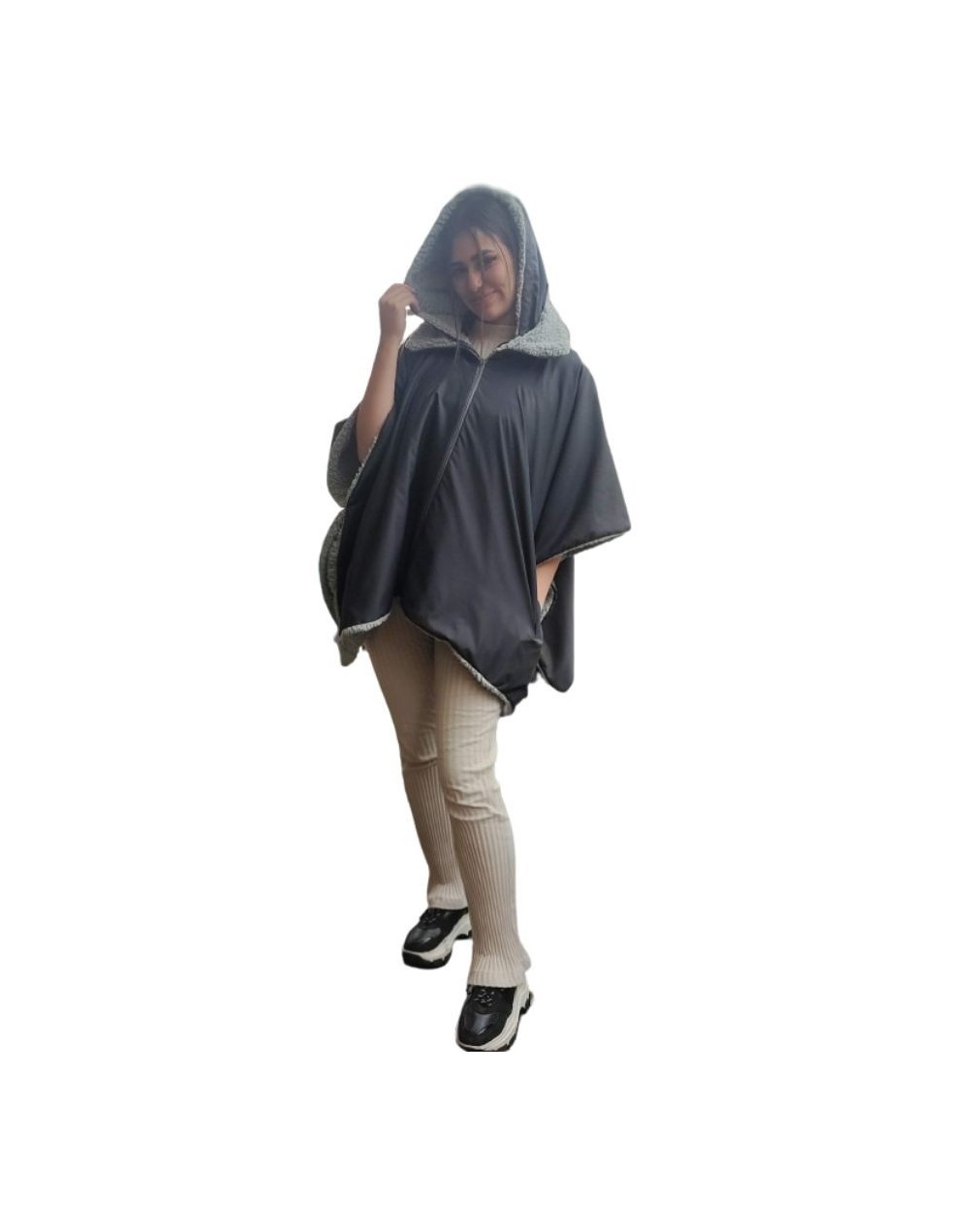 Ruana impermeable