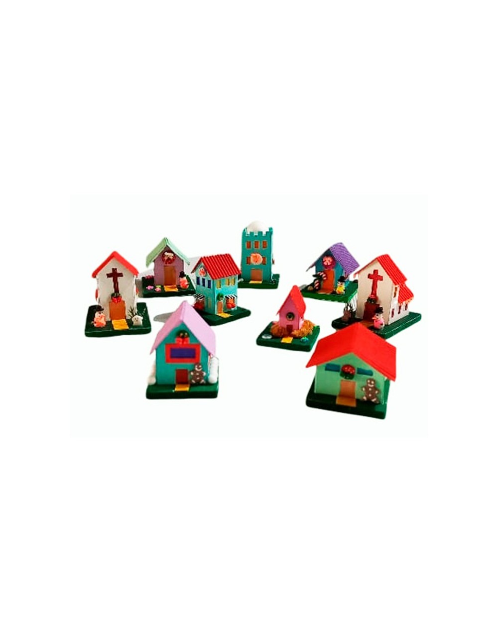 Casitas para pesebre