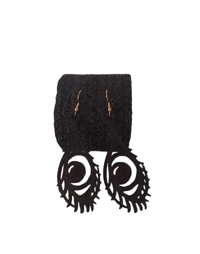 Aretes en forma de ojos 1