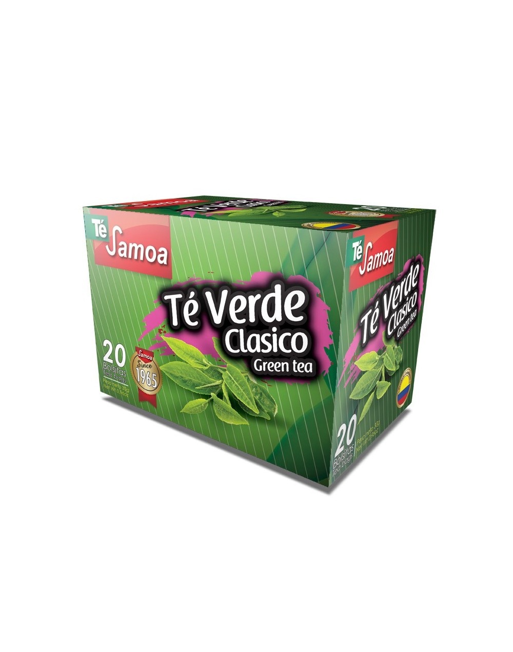 Té verde clásico x 20