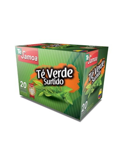 Té verde surtido x 20