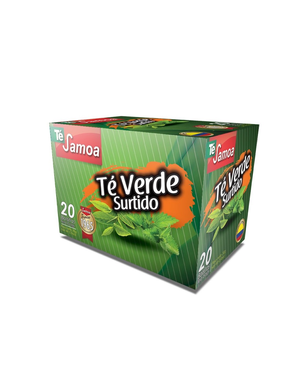 Té verde surtido x 20