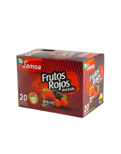 Té negro frutos rojos x 20