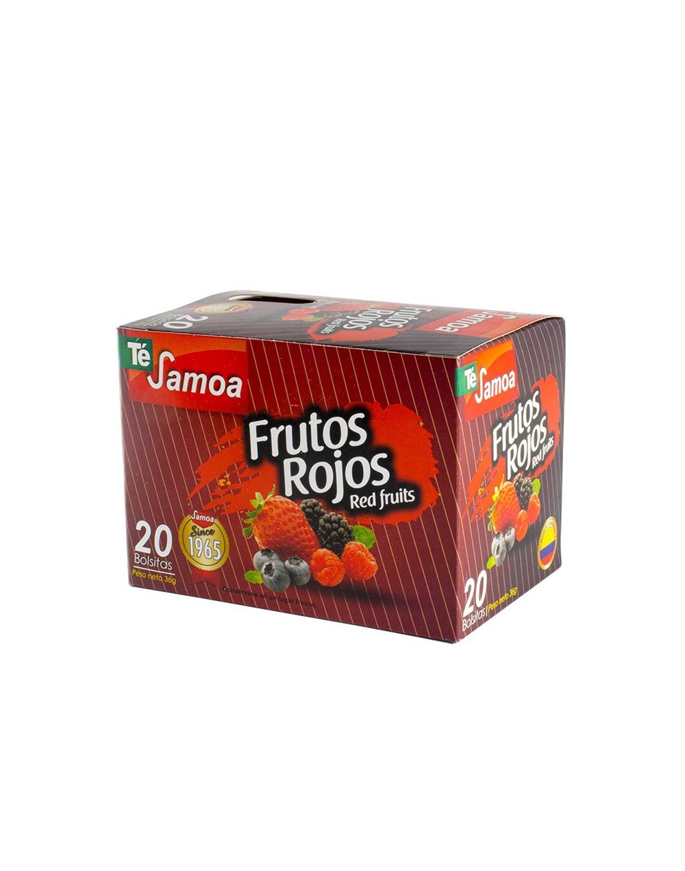 Té negro frutos rojos x 20