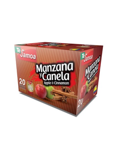 Té negro manzana-canela x 20