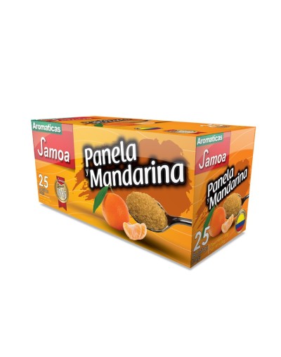 Panela mandarina x 25