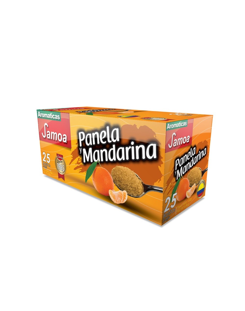 Panela mandarina x 25