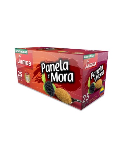 Panela mora x 25