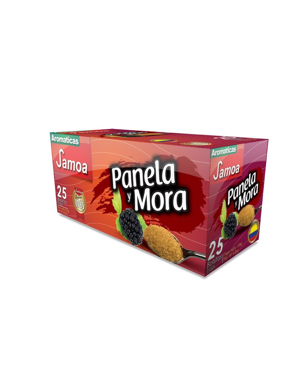 Panela mora x 25