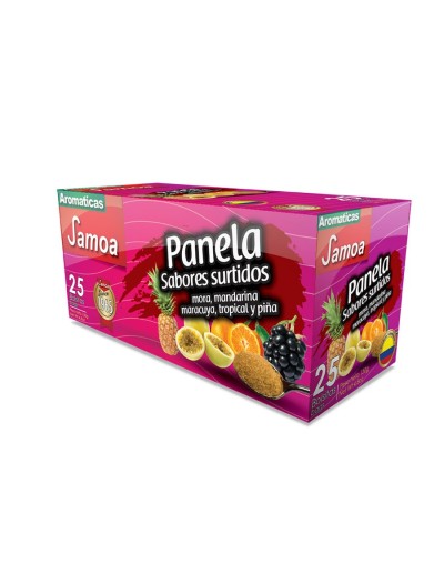 Panela sabores surtidos x 25