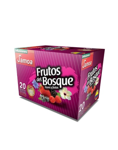 Infusion frutos del bosque x 20