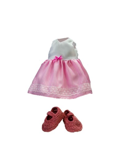 Conjunto de vestido y zapatos