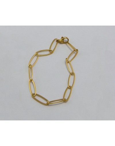 Pulsera de eslabones en oro amarillo