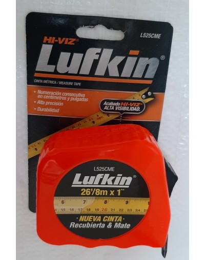 Flexometro Lufkin de 8 metros