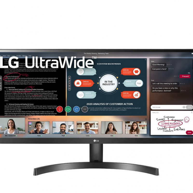 Monitor LG ULTRAWIDE 29WL500 29" 
