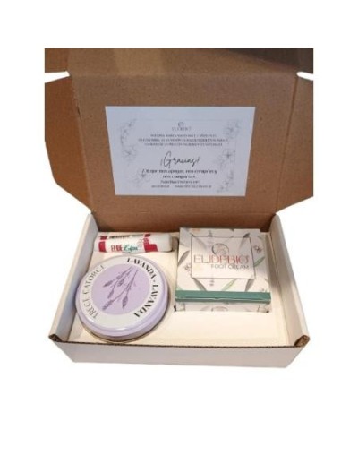 Kit básico 02 (vela 1314 lavanda+lips achiote + foot)