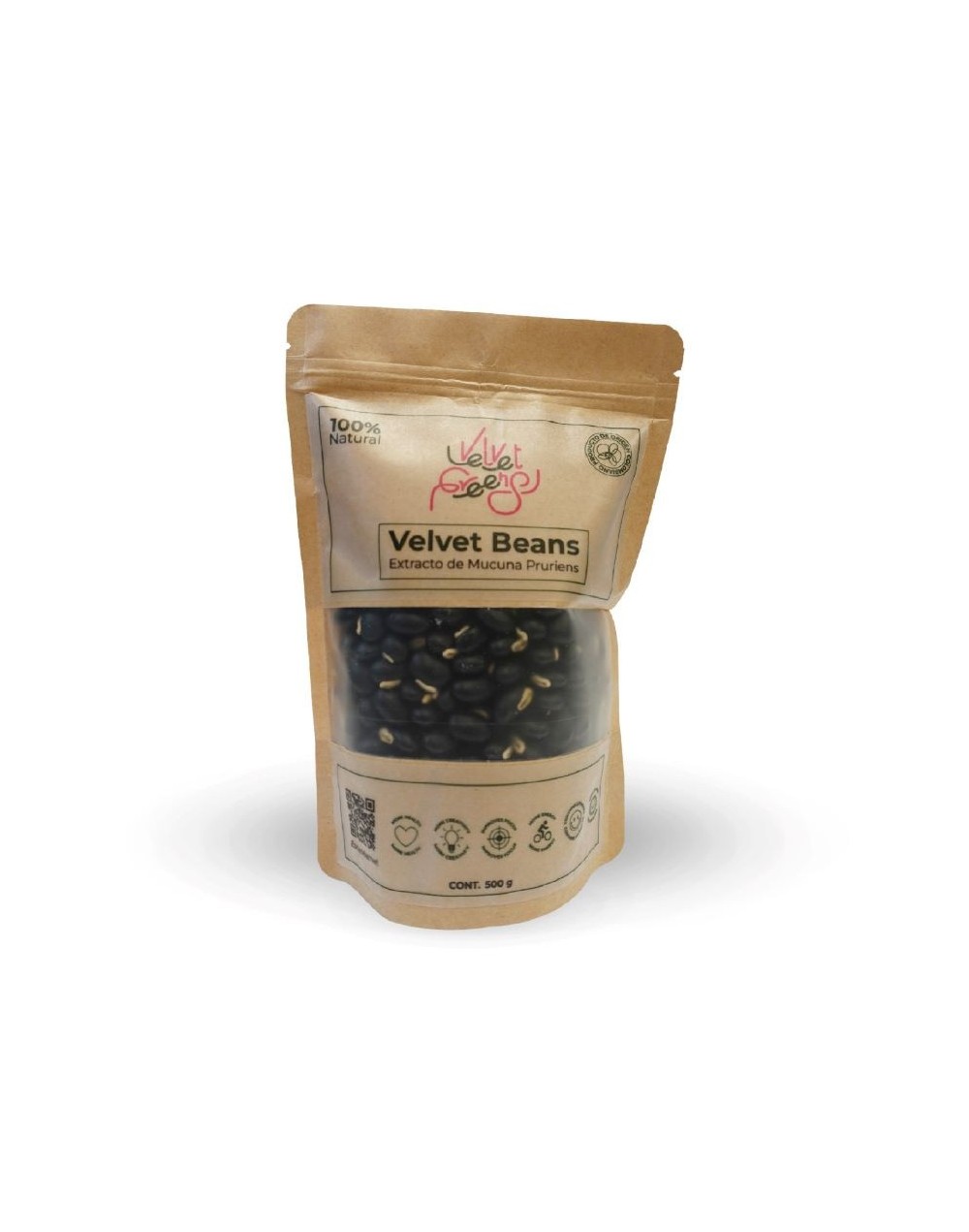 Semilla de mucuna pruriens - 500 g