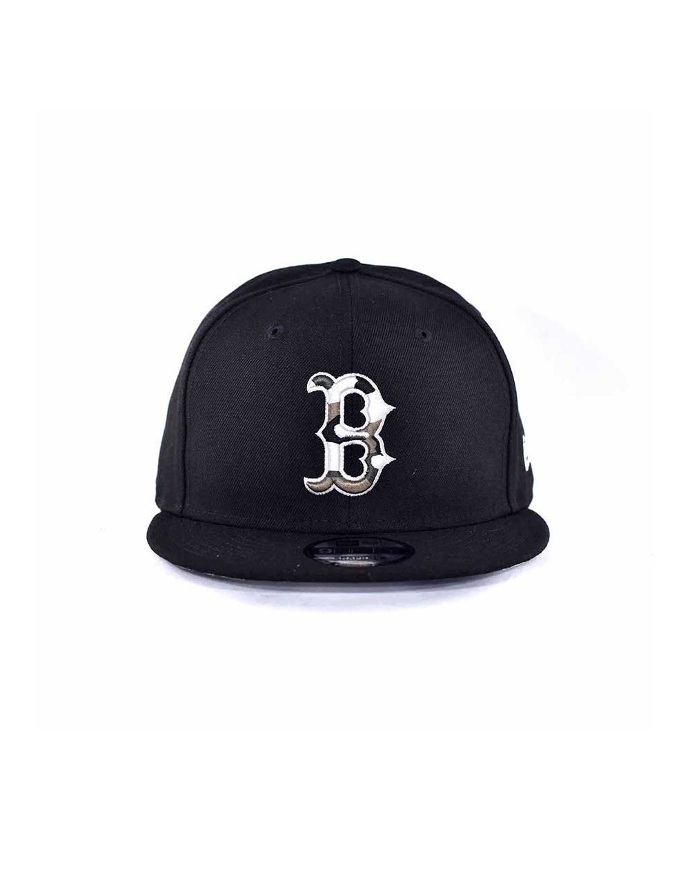 Boston Red Sox Camo Trim Negra 9FIFTY
