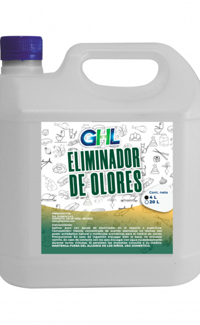 ELIMINADOR DE OLORES 4 litros 