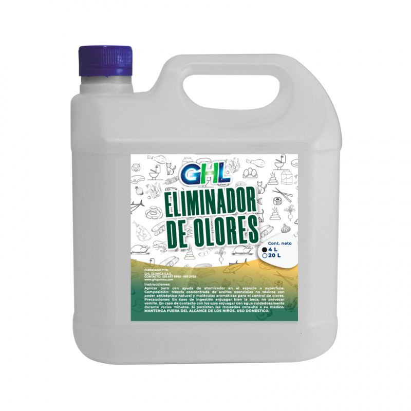 ELIMINADOR DE OLORES 4 litros 