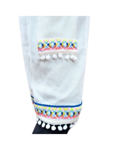 Cardigan creativa blanco