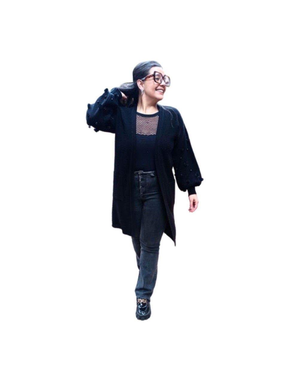Cardigan patrona