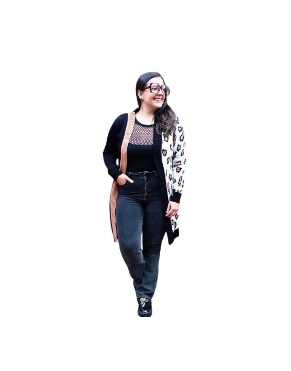 Cardigan pícara negro