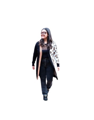 Cardigan pícara negro