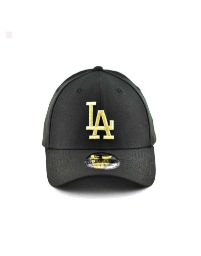 Los Angeles Dodgers Black and Gold Basics 39THIRTY Elástica