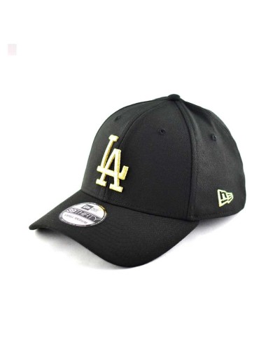 Los Angeles Dodgers Black and Gold Basics 39THIRTY Elástica
