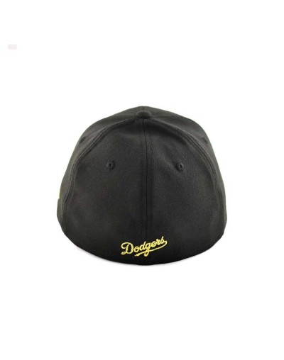 Los Angeles Dodgers Black and Gold Basics 39THIRTY Elástica