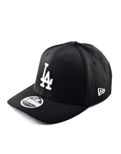 Los Angeles Dodgers Black and White Stretch Snap 9FIFTY