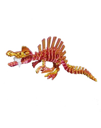 Spinosaurus Skeleton Bicolor