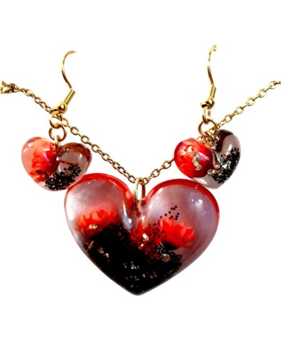 Aretes florecer 