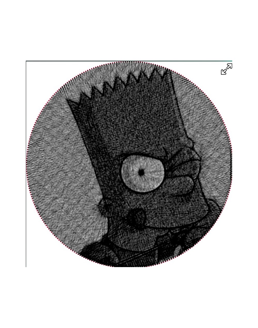 Bart Apuntando