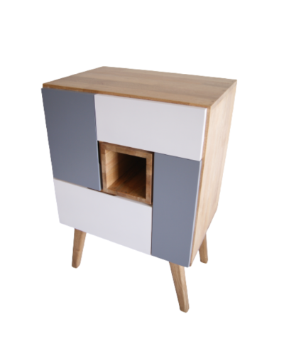 Mueble auxiliar zinco  legno colombia