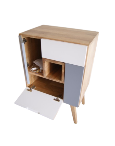 Mueble auxiliar zinco  legno colombia